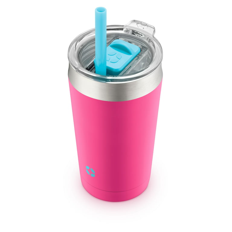 Ello Beacon Insulated Stainless Steel Tumbler 24 Oz Pink - Office