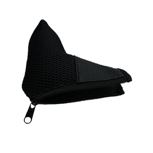 koolsoo Mesh Blade Golf Club Putter Head Cover Headcover with Zipper Close Black