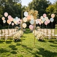 thumbnail image 4 of ZZkhGO Gold Metal Wedding Arch Stand, Rectangular Backdrop Frame for Party Event Decor, 50x80x130cm Iron Arch with Rust-Proof Coating for Indoor Outdoor Ceremony, 4 of 6