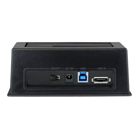 StarTech.com - eSATA/USB 3.0 Hard Drive Docking Station - Black