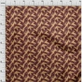 thumbnail image 4 of oneOone Georgette Viscose Red Fabric Leaves Sewing Craft Projects Fabric Prints By Yard 42 Inch Wide-aA, 4 of 5