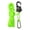 Green 4, variant on awjaisca 3Pcs/Set Rope Tensioner with Cord Carabiner Outdoor Backpacking Hiking Camping Guyline Cord Adjuster Aluminum Alloy Self-Locking Rope Tightener
