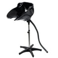 thumbnail image 3 of Costway Pro Portable Shampoo Basin Height Adjustable Salon Hair Treatment Bowl Black, 3 of 7