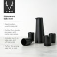 thumbnail image 2 of Viski Harrison Sake Set Includes Four 3oz Cups and 15oz Carafe, Mens Gifts, 2 of 6