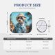 thumbnail image 3 of Fotbe Stylish Dog in Denim Outfit Juego de 2 Piezas de Parasoles para Parabrisas | Bloqueador Solar para Auto | Accesorios Plegables para Protección Solar Interior-Small, 3 of 6