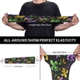 thumbnail image 4 of Gaeub Mardi Gras Carnival4 Cooling Sleeves for Women, Arm Sleeves, UV Sun Protection Sleeve to Cover with Silicone Anti-Slip, 4 of 8