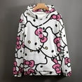 thumbnail image 2 of Hello Kitty Hoodie 3D Print Pullover Hooded Long Sleeve Sweatshirts Tops Blouse with Pocket for Mens Womens, 2 of 6