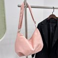 thumbnail image 6 of Beautynvta Trendy Leather Crossbody Bag for Women, Shoulder Handbag with Adjustable Strap, Casual Bag Crossbody Purse for Travel, Pink, 6 of 6