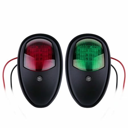 ABS Plastic Boat Marine Navigation Light 12V LED Signal Lamp Warning Light
