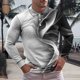 thumbnail image 2 of Hombres moda casual solapa pulóver impresión manga corta camiseta blusa Pompotops oipoqjl24331, 2 of 3