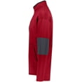 thumbnail image 3 of Holloway Sportswear 2XL Sof-Stretch Pullover Scarlet/Carbon 229538, 3 of 4