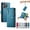 Blue, variant on ELEHOLD for iPhone 16 Pro Max Flip Case, Wallet Zipper Magnetic Buckle Kickstand Wrist Strap Multifunctional Card Slots Wallet Business Case with Crossbody and Wrist Strap,Red