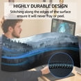thumbnail image 5 of MaxGear XX-Large Gaming Mouse Pad 31.5x15.7 Inch, Extended Desk Mat with Stitched Edges, Non-Slip Base, Micro-Weave Cloth, Cloud Forest, 5 of 6