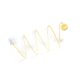 thumbnail image 1 of Folded Cat Tunnel with Rolling Ball Collapsible S Shape Interactive Pet Play Tunnels Tube for Home Indoor Yellow, 1 of 1