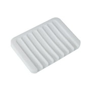 jovati Creative Silicone Drainable Soap Dish Soap Holder Soap Holder Soap Holder