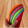 thumbnail image 3 of Juego de 7 piezas de Frisbee, juguete interactivo para adiestramiento de perros, juguete para perros Frisbee, dientes antimorder oso de fresa Electrónica, 3 of 5