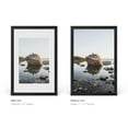 thumbnail image 4 of Oak Wood and Glass Single Picture Frame 11x17, 4 of 7