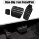 thumbnail image 2 of 3 Piezas Coche Pie Pedal Freno Gas Pedal Almohadilla Reposapiés Negro Unique Bargains, 2 of 6