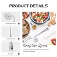 thumbnail image 3 of KAKOWELY elderly utensils 2Pcs Household Adaptive Utensils Convenient Elderly Tableware Portable Adaptive Spoon6.69"X1.5"X0.39", 3 of 4