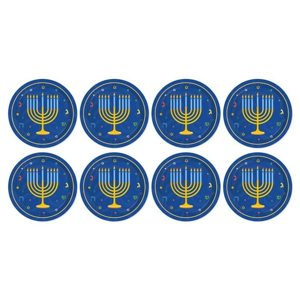 Hanukkah Paper Plates