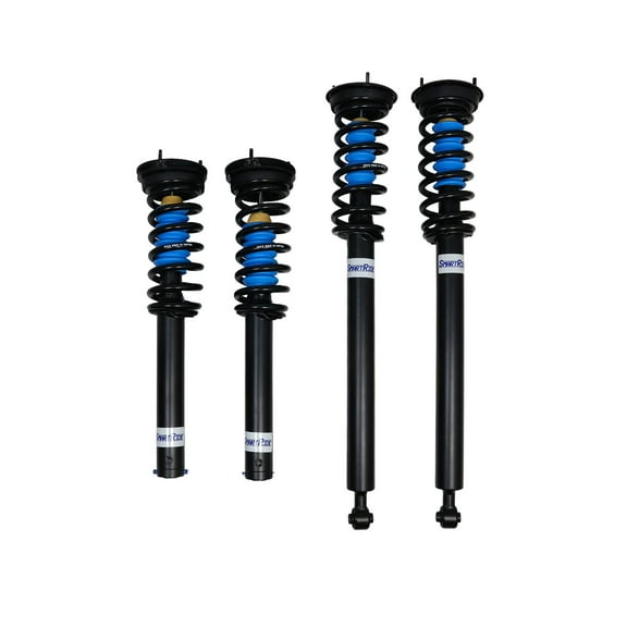 SmartRide 4-Wheel Air Suspension Conversion Kit compatible with,(Mercedes-Benz) S350 (RWD) 2007-2013