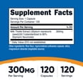 thumbnail image 5 of Nutricost Milk Thistle Capsules 300mg, 120 Capsules (80% Silymarin) - Gluten-Free & Non-GMO, 5 of 5