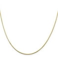 thumbnail image 2 of Primal Gold 14 Karat Yellow Gold 1.40mm Octagonal Snake Chain, 2 of 4