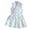 A248 White, variant on Glisme Little Girls Dress Graphic Print Sleeveless Notch Neck Back To School Active Dresses For Girls Size 100