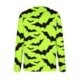 thumbnail image 4 of Sweat à Capuche Mode pour Femmes 2023 Classique Imprimé Halloween Col Rond Manches Longues Chandail en Molleton Ample 50 % de Réduction Costumes Halloween/noël, 4 of 4
