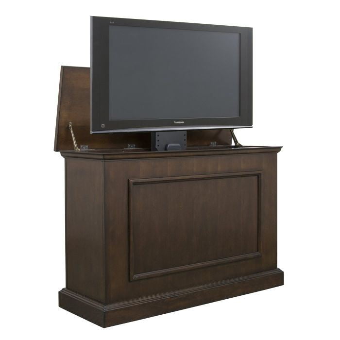 Mini Elevate Espresso TV Lift for 46" Flat screen TV's