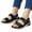Black, variant on Women's Sandals Quick Drying Orthopedic Summer Casual Slip on Water Shoes Arch Support 2025