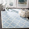 thumbnail image 2 of Safavieh Chatham Blue Contemporary Rug - Square 8'9", 2 of 2