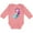 Mauve, variant on Inktastic Mermaid Girls Long Sleeve Baby Bodysuit