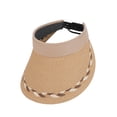 thumbnail image 6 of Women Sun Hat Packable, Adjustable Sun Protection Women Bucket Hat Summer Beach Hat Top Khaki M, 6 of 8