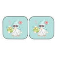 thumbnail image 7 of Fotbe Summer Gnome,Cute Gnome 2-Piece Car Windshield Sun Shade | Sun Blocker for Car Windshield | Foldable Automotive Interior Accessories for Sun Protection-Small, 7 of 7