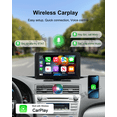thumbnail image 2 of Asure 7" Portable Car Stereos Universal Multimedia Player with Android Auto and CarPlay Raido/BT 5.0/Navi, 2 of 8