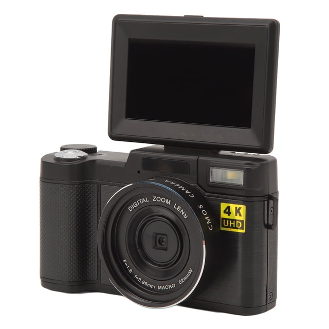 Cámara Digital 4K ANGGREK Cámara de Vlogging 48MP con Zoom Macro de 16X