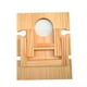 thumbnail image 3 of Mesa de picnic plegable de madera, mesa de vino plegable para exteriores, soporte de picnic, mesa de vino cuadrada de madera, 3 of 5