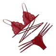 thumbnail image 4 of 4x Traje de Baño de Bikini Bordado de Encaje Transparente de Verano para Mujer, Conjunto de 2 Piezas con Y - 4 piezas, 4 of 8