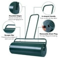 thumbnail image 3 of 24 x 13 Inch Tow Lawn Roller Water Filled Metal Push Roller, 3 of 7