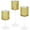Gold, variant on Koyal Wholesale Gold Long Stem Glass Candle Holder, Set of 3