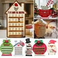 thumbnail image 3 of Santa Christmas Countdown Wooden Calendar - Reusable Countdown Sets for Holiday 2023 - for Festive Celebrations and Holiday Decorations, 3 of 8