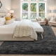 thumbnail image 2 of Alfombra Merelax 122x183 cm de Plush Suave Antideslizante Gris Oscuro, 2 of 9