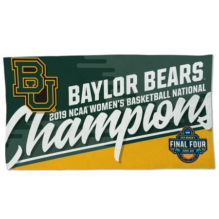 Devils Ncaa Locker Room Baylor Bears WinCraft 2019 NCAA Women's Basketball National Champions 22'' x 42'' 2-Sided Official Locker Room Towel - No Size ()