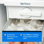 Essential Values 2-Pack Ice Machine Cleaner - Compatible and Nickel Safe Descaler, 16 fl oz