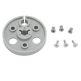 thumbnail image 2 of 1/4 7inch Reel To Reel Tape Controller Nab Hub, Aluminum Alloy Nab Open Reel With Assembly Screws, Empty Tape Reel For 1/4 7 Inch Reel To Reel Tape Recorder, 2 of 8