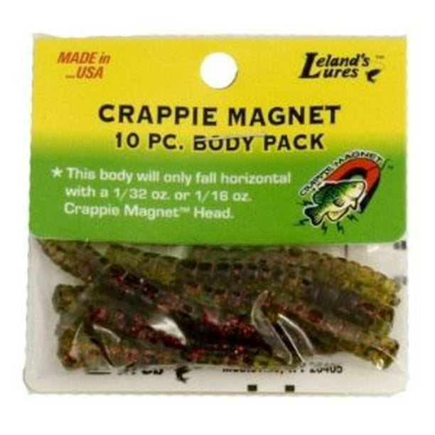Leland Lures 87230 Crappie Magnet, Red 