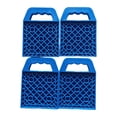 thumbnail image 1 of harayaa 4 Pieces Trailer Stabilizer Pads with Portable Handle, Durable Non-Slip Reusable Blue, 1 of 8