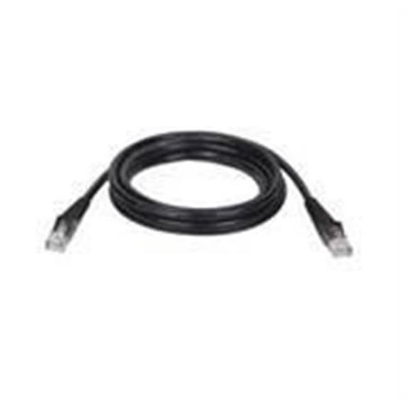 15ft Cat5e Stranded UTP Snagless Molded Patch Cable - Black