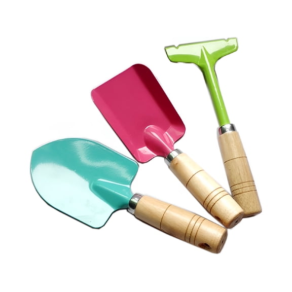 BESTSKY Young Gardener's Delight,Garden Tools for Flower Planting,Assorted Colors Kids Gardening Set with Lightweight Design